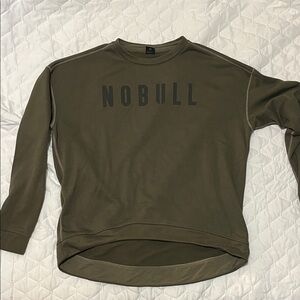 NOBULL Dark Olive Crewneck